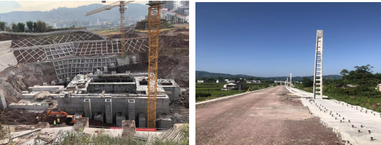 關(guān)壩翻車機(jī)基坑施工情況現(xiàn)場檢查 四電施工情況.png